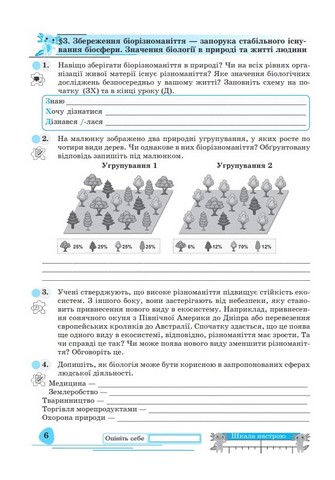 Біологія. Робочий зошит для 7 класу закладів загальної середньої освіти - фото 4