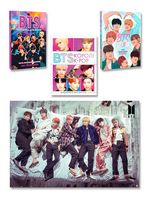 BTS. Комплект з 3-х книг + постер