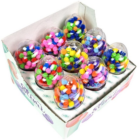 Mi-mi Slimi. Слайм + помпони - фото 3