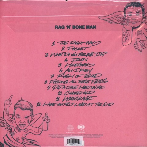 RagnBone Man – What Do You Believe In? (2LP, Album, Deluxe Edition, Green (Transparent Coke Bottle) Vinyl) - фото 2