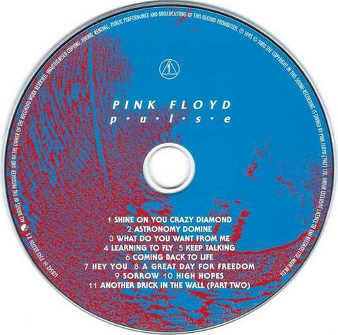 Pink Floyd – Pulse (2CD, Reissue) - фото 3