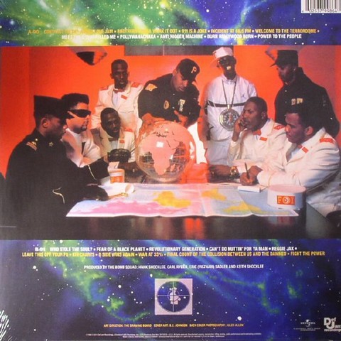 Public Enemy – Fear Of A Black Planet (LP, Album, Vinyl) - фото 3