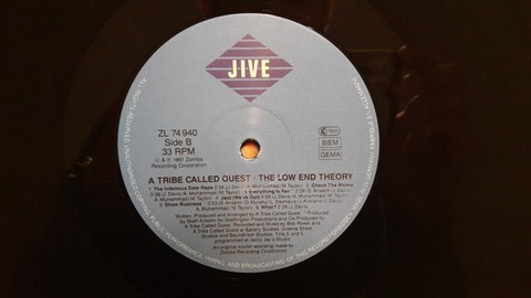 A Tribe Called Quest – The Low End Theory (LP, Album, Reissue) - фото 4
