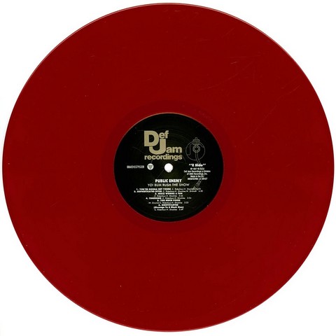 Public Enemy – Yo! Bum Rush The Show (LP, Album, Fruit Punch Vinyl) - фото 3