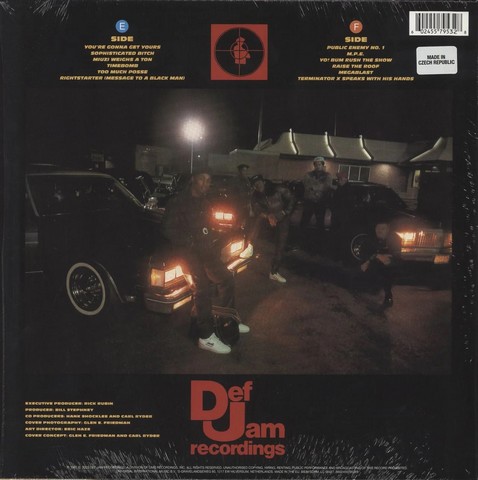Public Enemy – Yo! Bum Rush The Show (LP, Album, Fruit Punch Vinyl) - фото 2