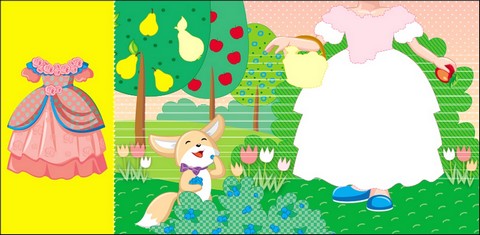 Одягни ляльку. Принцеса Злата у казці - фото 3