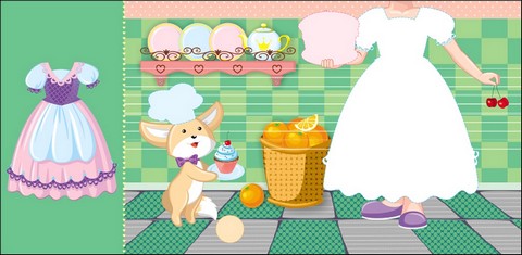 Одягни ляльку. Принцеса Злата у казці - фото 4