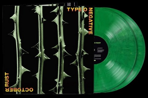 Type O Negative – October Rust (2LP, Album, Green W/ Black Marble Vinyl) - фото 4
