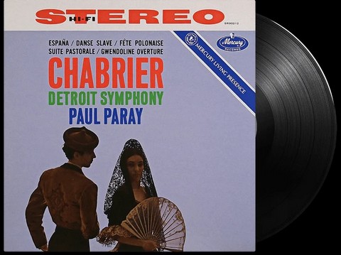 Chabrier – Espana / Danse Slave / Fete Polonaise / Suite Pastorale / Gwendoline Overture (LP, Album, Vinyl) - фото 3
