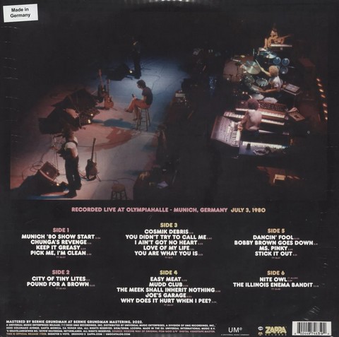 Frank Zappa – Zappa 80 Munich (3LP, Album, Vinyl) - фото 2