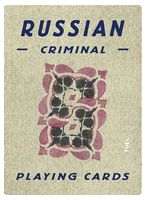Russian Criminal Playing Cards: Deck of 54 Playing Cards