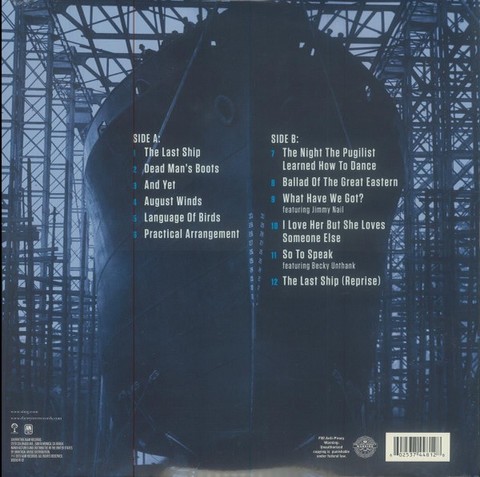 Sting – The Last Ship (LP, Album, Vinyl) - фото 2