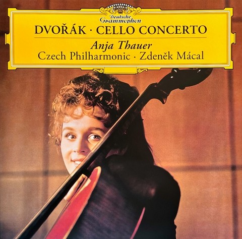 Anja Thauer, Dvorak, Czech Philharmonic, Zdenek Macal – Cello Concerto (LP, Reissue, Viny) - фото 1
