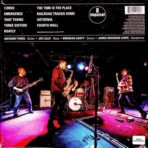 The Messthetics And James Brandon Lewis – The Messthetics And James Brandon Lewis (LP, Album, Vinyl) - фото 2