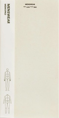 Fashionary Menswear Memopad - фото 1