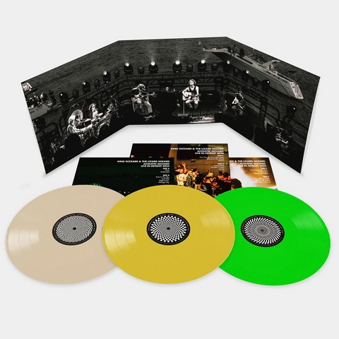 King Gizzard And The Lizard Wizard – Acoustic Gizzard Live In Detroit 2024 (3LP, Compilation, Bone, Neon Yellow, Neon Green Vinyl) - фото 2
