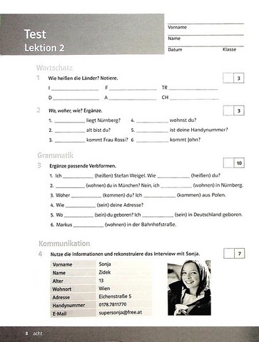 Parallelen 5 NEU. Німецька мова. 5 клас. Тести + аудіосупровід - фото 4