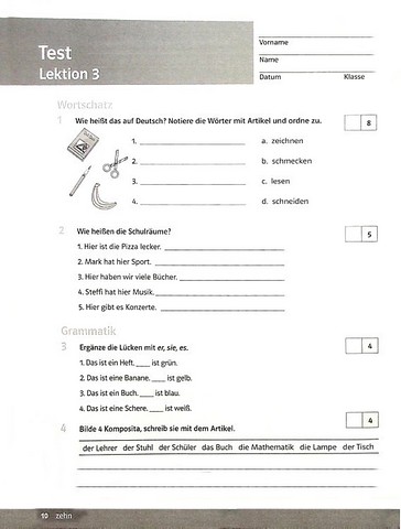 Parallelen 5 NEU. Німецька мова. 5 клас. Тести + аудіосупровід - фото 6