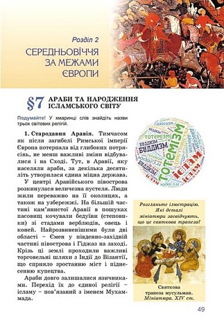Всесвітня історія. 7 клас. Підручник - фото 2