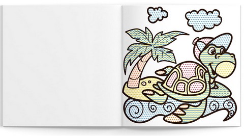 Водяні розмальовки. Тигря - фото 2