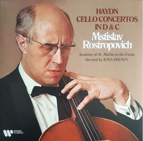 Haydn, Mstislav Rostropovich – Cello Concertos In D & C (LP, Album, Vinyl) - фото 1