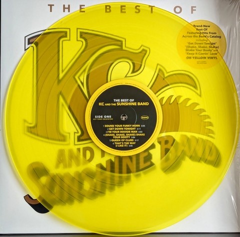 KC And The Sunshine Band – The Best Of KC And The Sunshine Band (LP, Compilation, Translucent Yellow Vinyl) - фото 3