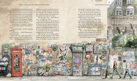 Harry Potter and the Order of the Phoenix: The Illustrated Edition (Harry Potter, Book 5) - фото 3