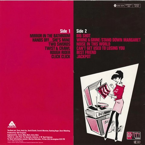 The Beat – I Just Cant Stop It (LP, Album, Magenta Vinyl) - фото 2