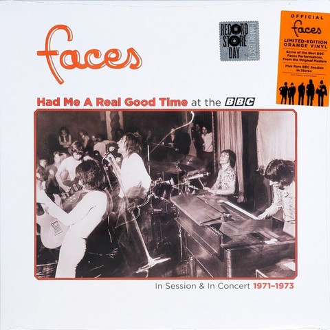 Faces – Had Me A Real Good Time At The BBC (In Session & In Concert 1971-1973) (LP, Compilation, Orange Vinyl) - фото 1