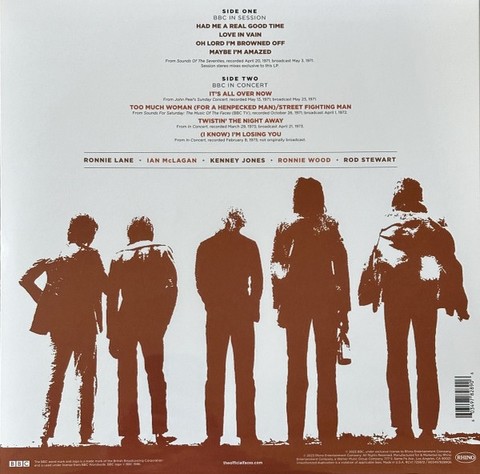 Faces – Had Me A Real Good Time At The BBC (In Session & In Concert 1971-1973) (LP, Compilation, Orange Vinyl) - фото 2