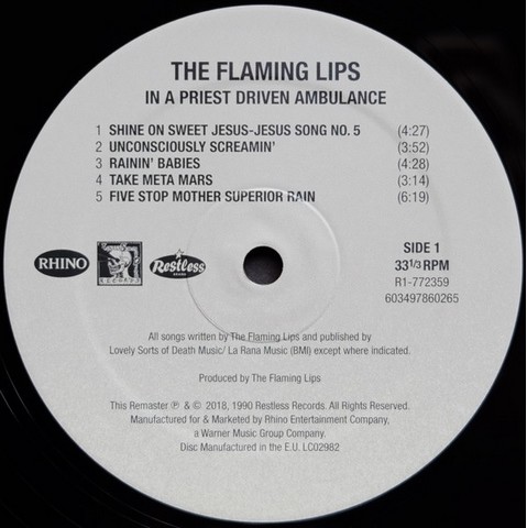 The Flaming Lips – In A Priest Driven Ambulance (LP, Album, Vinyl) - фото 2