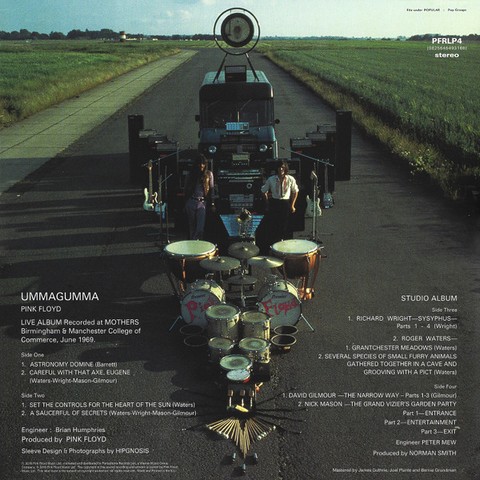 Pink Floyd - Ummagumma (2LP, Album, Reissue, Remastered, Stereo, Gatefold, 180 Gram, Vinyl) - фото 4