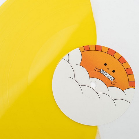 Monatik – Repaired (LP, 45 RPM, Limited Edition, Yellow / White Split, Vinyl) - фото 3