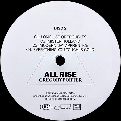 Gregory Porter - All Rise (2LP, Album, Vinyl) - фото 7