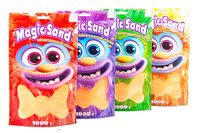 Magic sand. Кінетичний пісок помаранчевий в пакеті, 1000 г