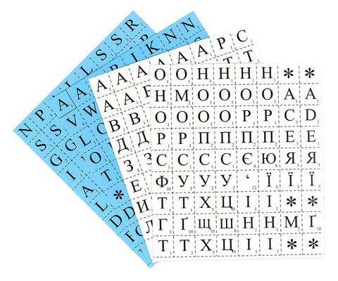 Ерудит. Настільна гра чорно-біла - фото 4