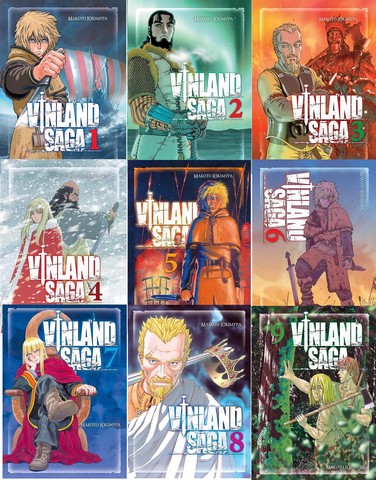 Vinland Saga (Сага про Вінланд). Комплект із дев'яти...