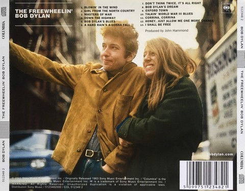 Bob Dylan – The Freewheelin Bob Dylan  (CD, Album, Reissue, Remastered, Stereo) - фото 2