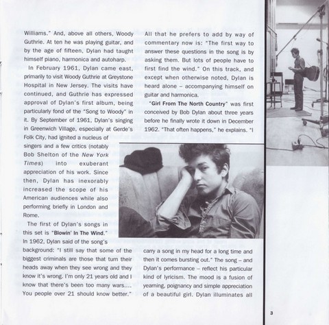 Bob Dylan – The Freewheelin Bob Dylan  (CD, Album, Reissue, Remastered, Stereo) - фото 5