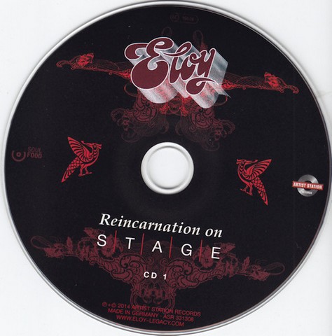 Eloy – Reincarnation On Stage (2CD, Album, Stereo, Digipak) - фото 3