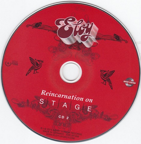 Eloy – Reincarnation On Stage (2CD, Album, Stereo, Digipak) - фото 4