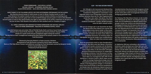 Eloy – The Tides Return Forever (CD, Album, Reissue, Remastered) - фото 5