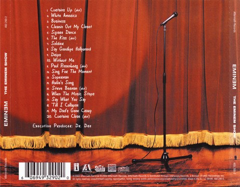 Eminem – The Eminem Show (CD, Album) - фото 2