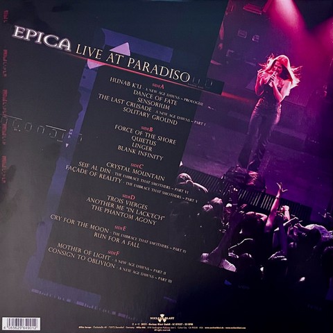 Epica – Live At Paradiso (3LP) - фото 3