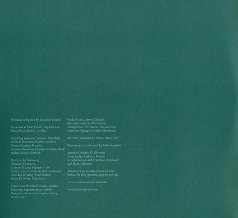 Ludovico Einaudi – The Summer Portraits (2LP, Album, Recycled Black) - фото 2