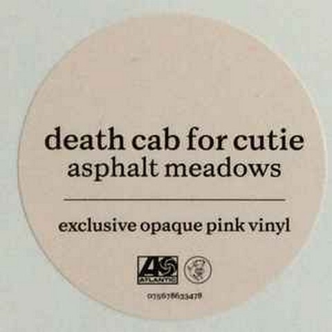 Death Cab For Cutie – Asphalt Meadows(LP, Album, Limited Edition, Pink [Opaque]) - фото 7