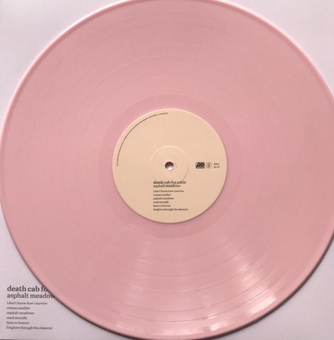 Death Cab For Cutie – Asphalt Meadows(LP, Album, Limited Edition, Pink [Opaque]) - фото 8
