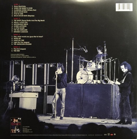 The Doors – Live At The Bowl 68 (2LP, Album, Gatefold, Vinyl) - фото 4