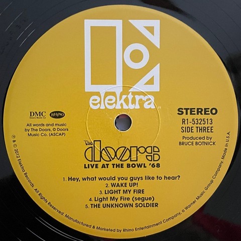 The Doors – Live At The Bowl 68 (2LP, Album, Gatefold, Vinyl) - фото 7