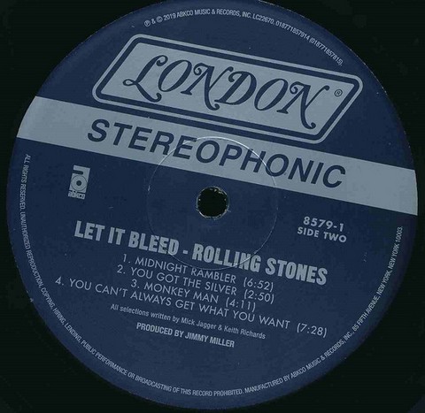 Rolling Stones – Let It Bleed (LP, Remastered, Stereo,+ LP Mono + 7